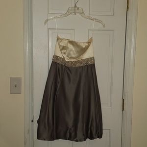 Maria Bianca Nero strapless cocktail dress